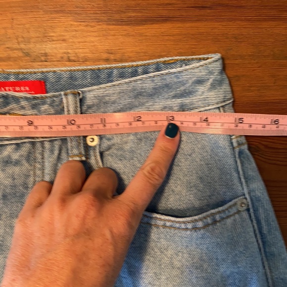 Signature 8 cargo denim mini skirt size Medium - Picture 8 of 10